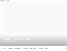 Tablet Screenshot of division747.ca